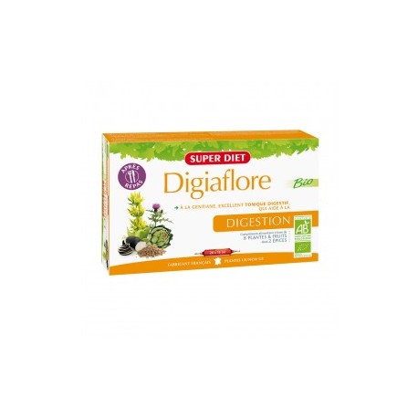 Digiaflore - 20 Ampoules de 15ml - SuperDiet