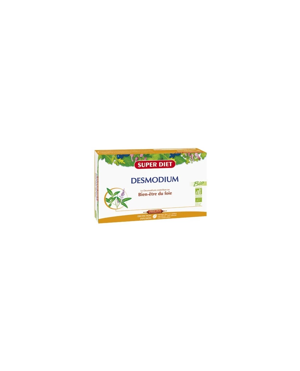 Desmodium - 20 Ampoules de 15ml - SuperDiet