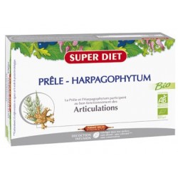 Prêle et Harpagophytum - 20 Ampoules de 15ml - SuperDiet