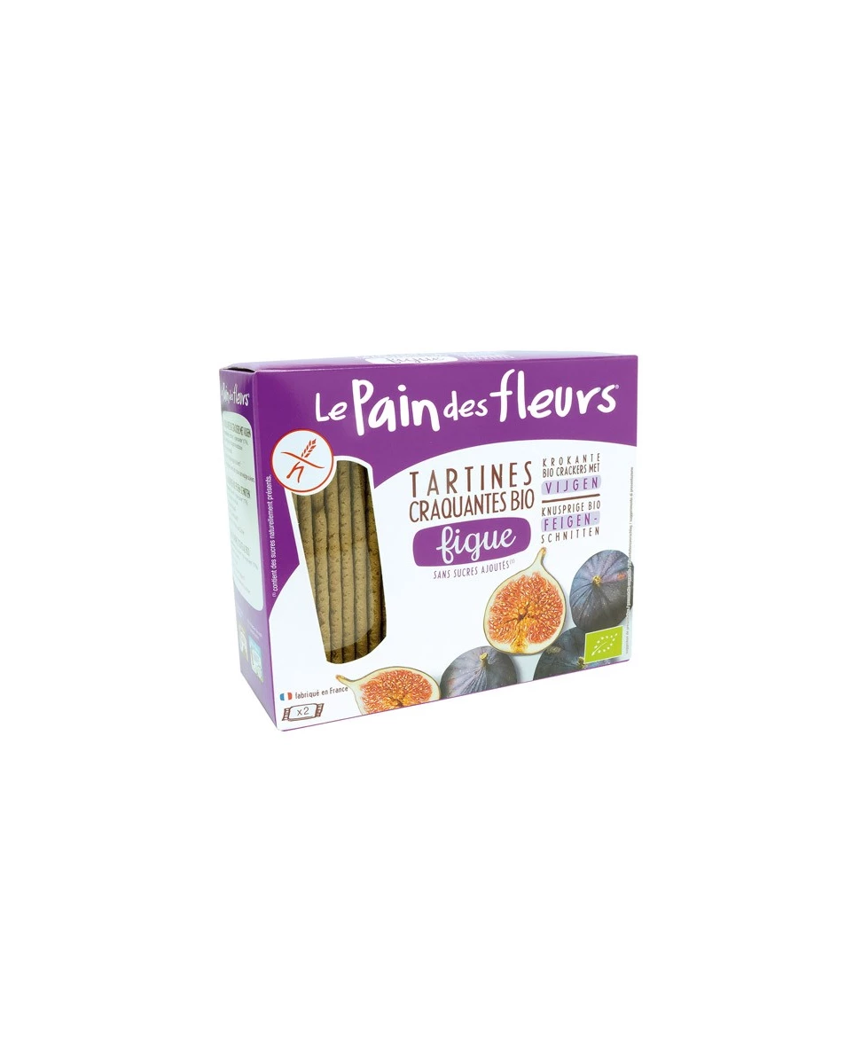 Tartines Craquantes Bio Figues 150g-Le Pain des Fleurs