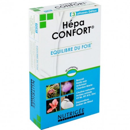 Hépa CONFORT - 30 Comprimés - Nutrigée