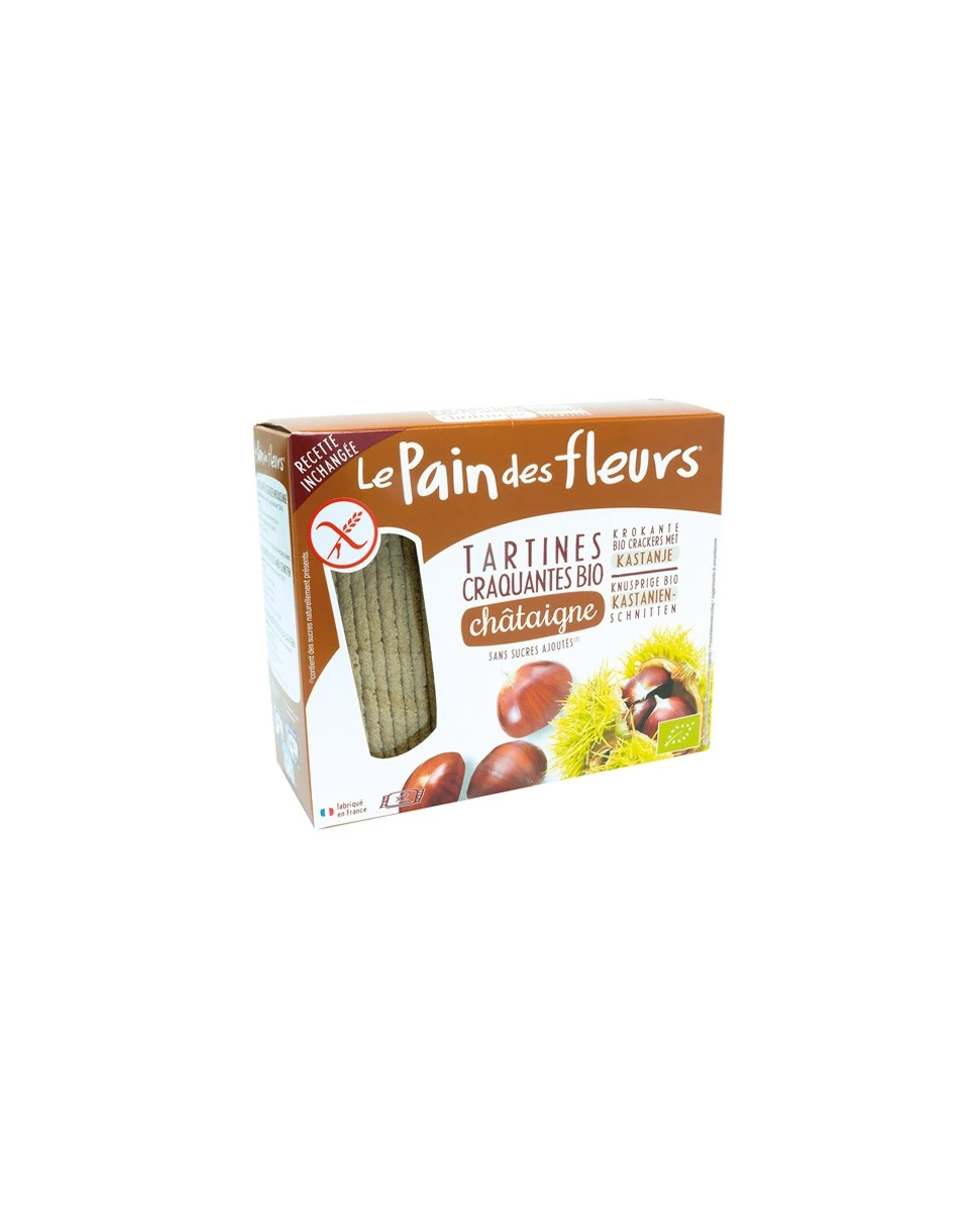 Tartines Craquantes Bio Châtaignes 150g-Le Pain des Fleurs