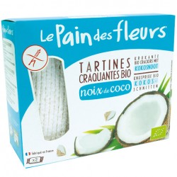 Tartines Craquantes Bio Noix de Coco 150g-Le Pain des Fleurs