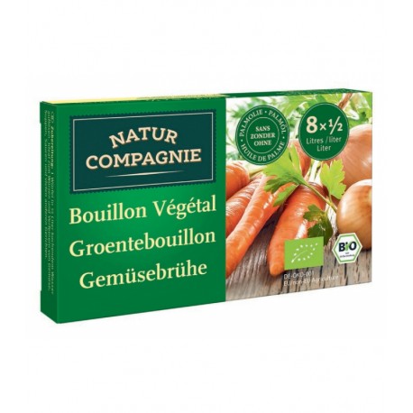 Bouillon Végétal en cube 84g-Natur Compagnie