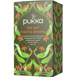 Thé Vert Matcha Ginseng 30g-Pukka