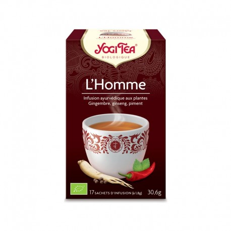 L'homme - 17 infusettes - Yogi Tea