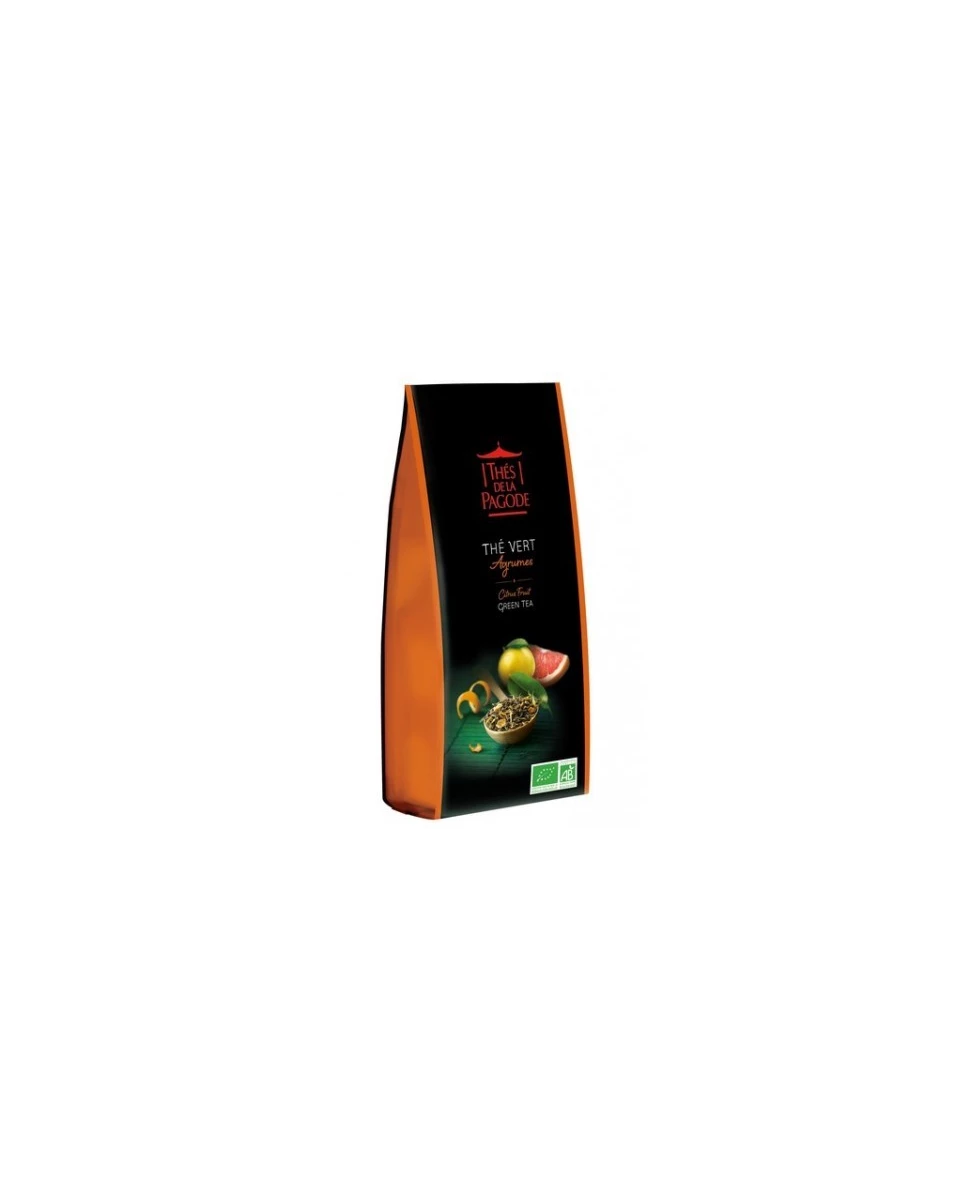 Thé Vert aux Agrumes - Thés de la Pagode - 110g