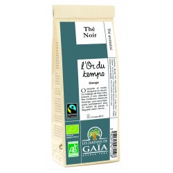 L'Or du Temps Orange, Thé Noir 100g-Les Jardins de Gaia