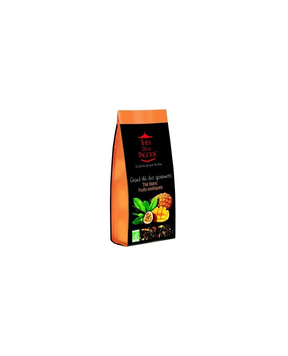 Thé Blanc Fruits Exotiques - Thés de la Pagode - 100g