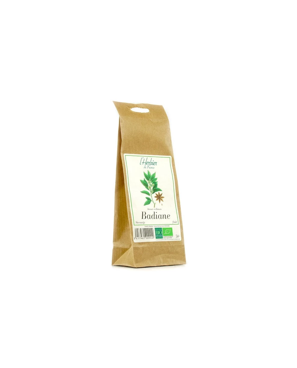Badiane Bio 50g - L'herbier de provence