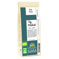 Taj Mahal Mûre-Vanille, Thé Noir 100g-Les Jardins de Gaia