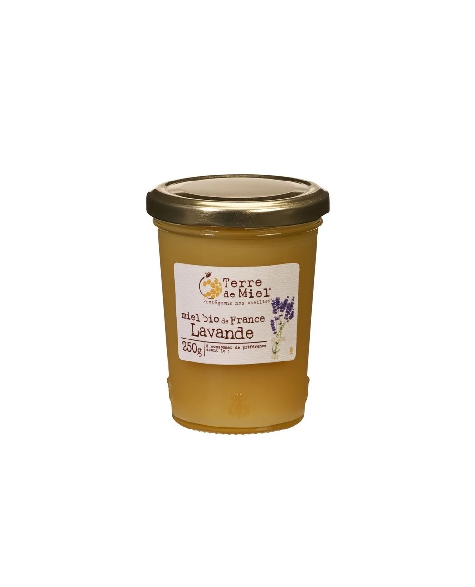 Miel Bio de France Lavande - 250g - Terre de Miel