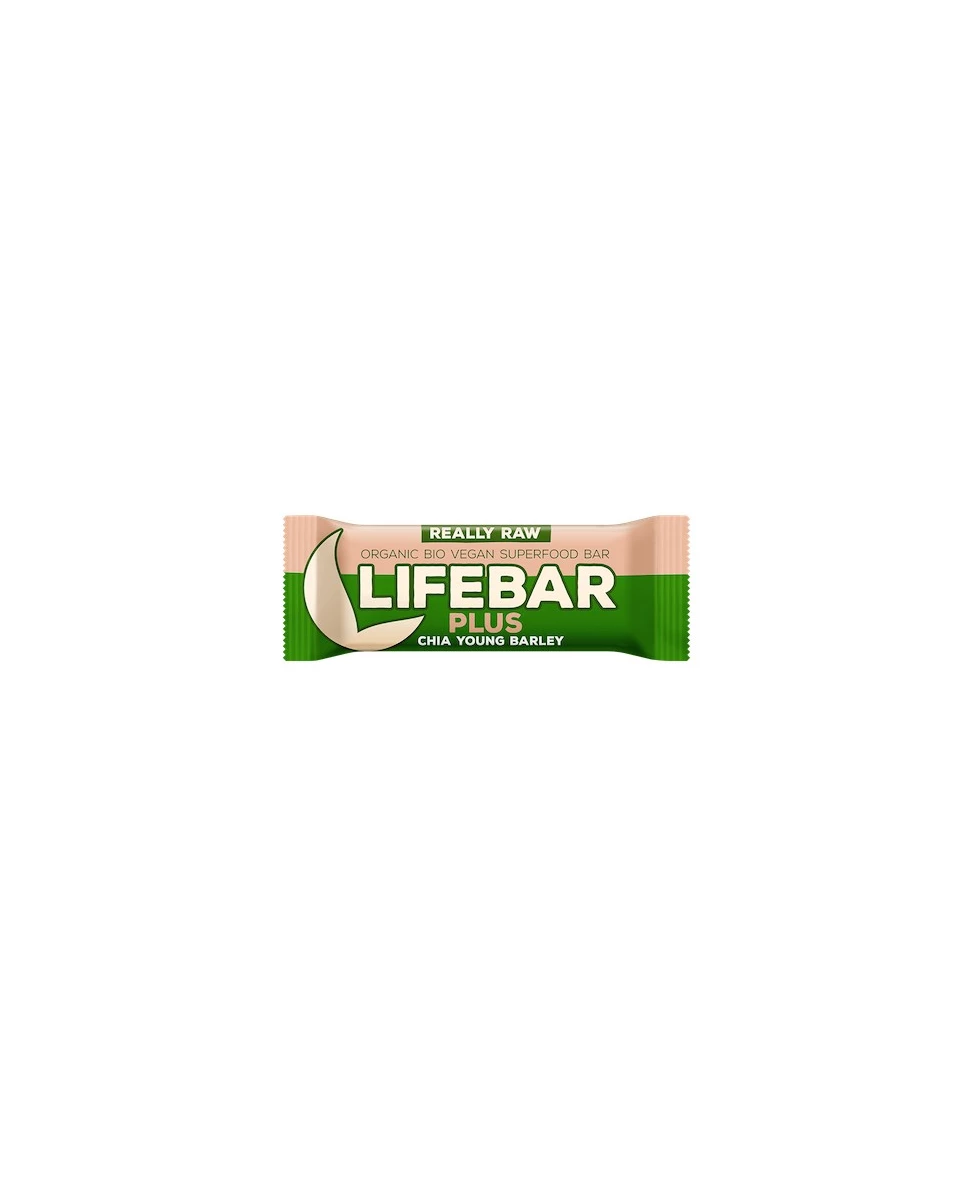 Lifebar Plus Chia et Orge - 47g - Lifefood