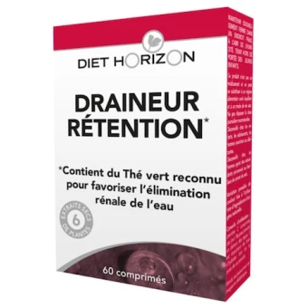 Draineur Retention - 60 Comprimés - Diet Horizon