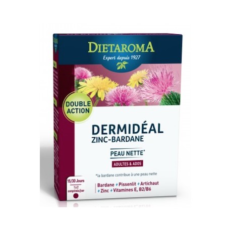 Dermidéal Peau Net - 30 Comprimés - DIETAROMA