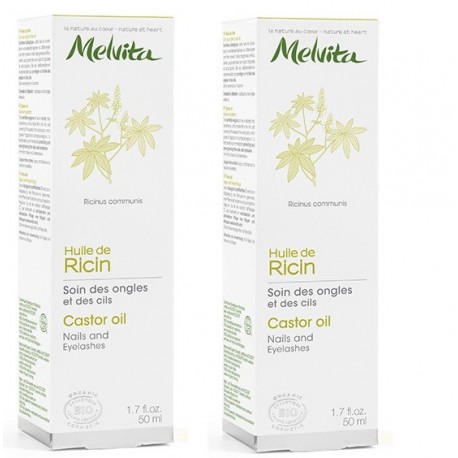 Huile de Ricin Bio - Pack Duo 2 x 50ml - Melvita