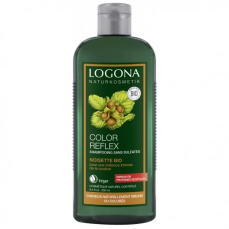 Shampooing Reflets Noisette 250mL-LOGONA