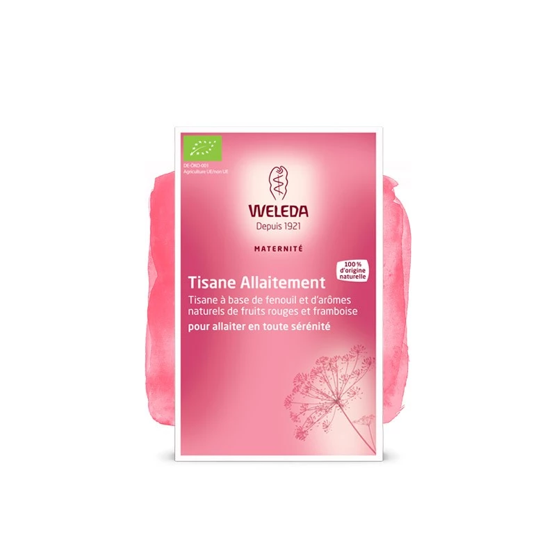 Tisane Allaitement Fenouil Fruits rouges - 20 sachets - WELEDA