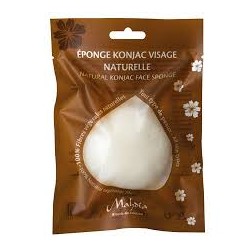 Eponge Konjac Visage Naturelle - 30g - Beliflor®