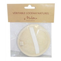 Véritable Loofah Naturel - Rond de 10cm - Beliflor®