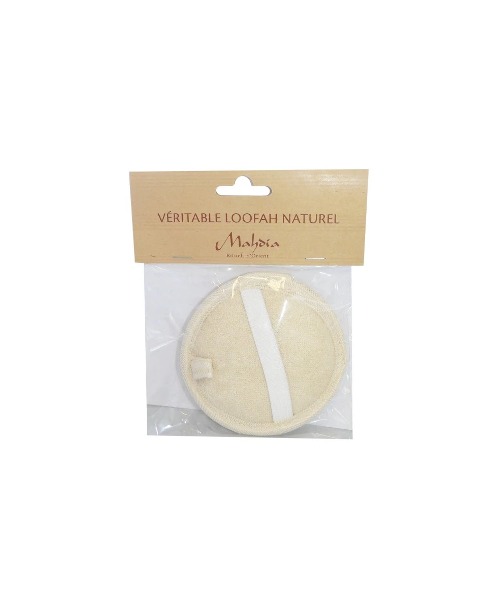 Véritable Loofah Naturel - Rond de 10cm - Beliflor®