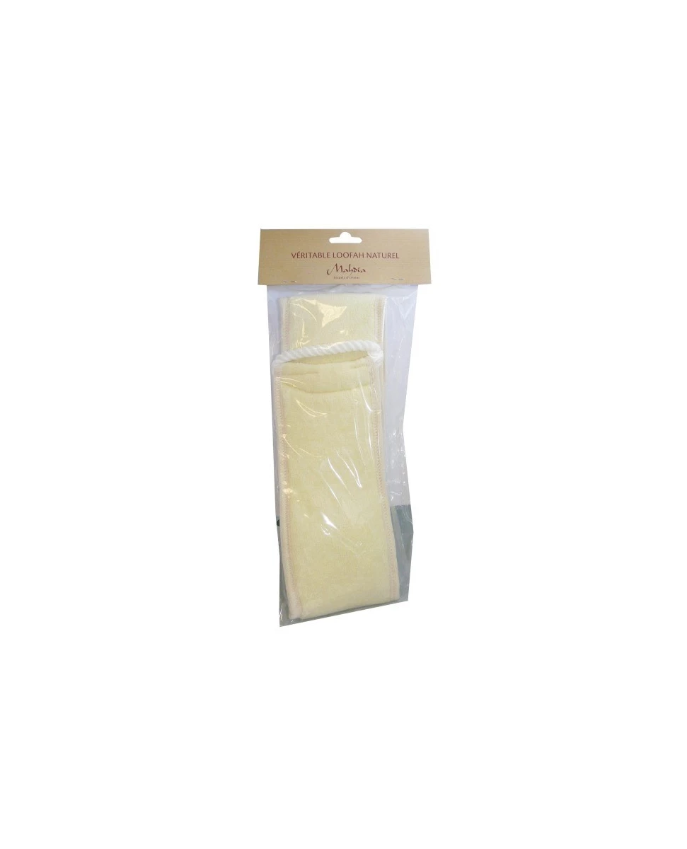 Véritable Loofah Naturel - Lanière Grand Modèle - Beliflor®