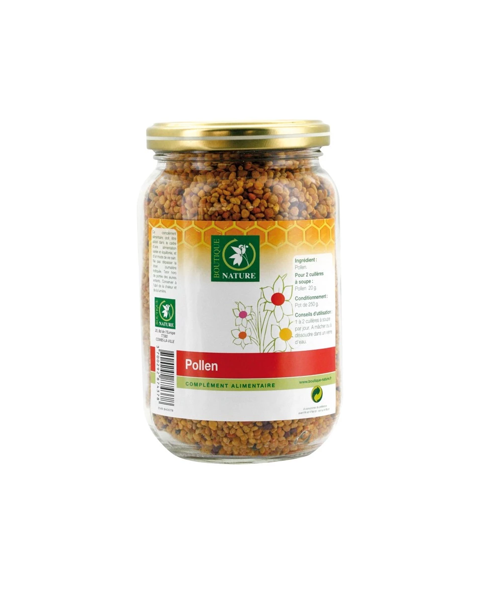 Pollen Complément Alimentaire - 460g - Boutique Nature
