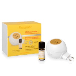 Coffret Diffuseur-Prise d'huiles essentielles - Florame