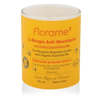 Bougie Anti-Moustiques - 170g - Florame