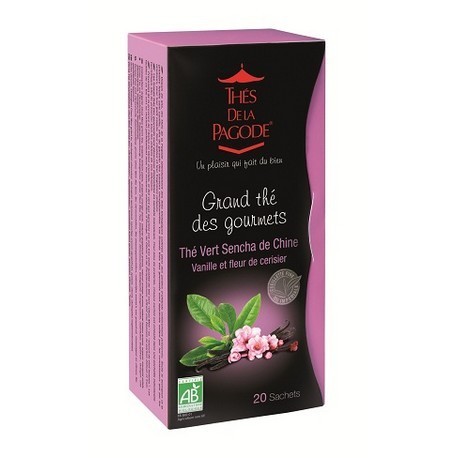 Thé Vert Sencha de Chine - 20 sachets - Thés de la Pagode