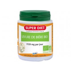 Levure de Bière Bio - 100 Gélules - SuperDiet