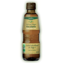 Huile Vierge Bio Macadamia - 250ml - Emile Noel