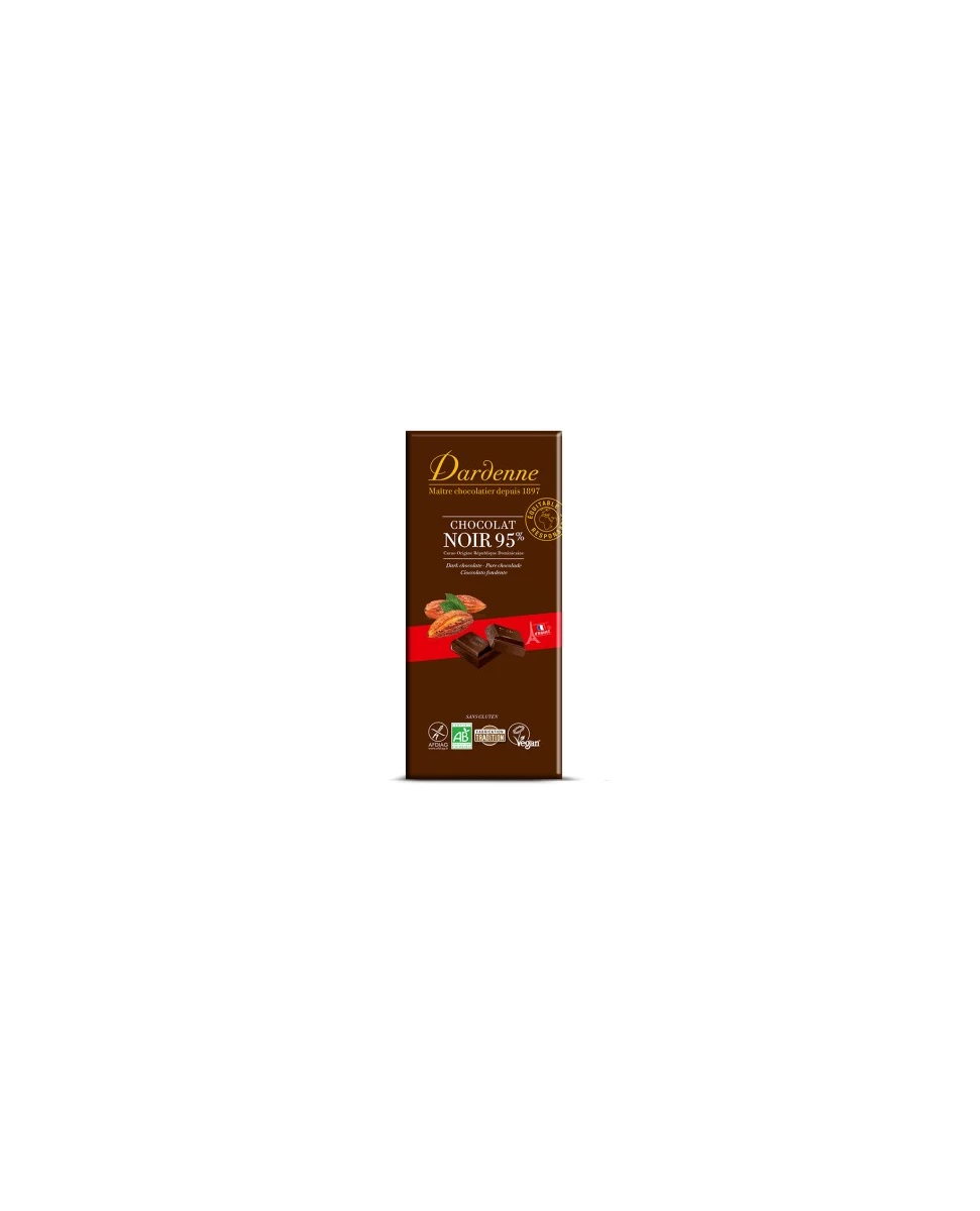 Chocolat Noir 95% Cacao - 90g - Dardenne