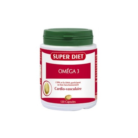 Oméga 3 - 120 Capsules - SuperDiet
