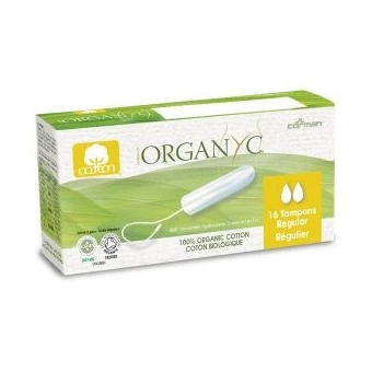 Tampons 100% Coton Bio Regular - x16 - Organyc