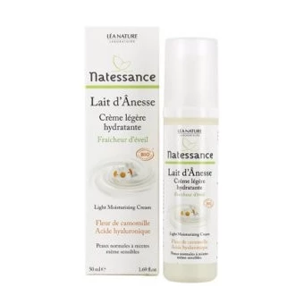 Crème légère hydratante Lait d'Anesse - 50ml - Natessance