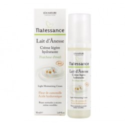 Crème légère hydratante Lait d'Anesse - 50ml - Natessance