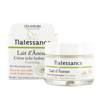 Crème riche hydratante Lait d'Anesse - 50ml - Natessance