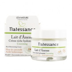 Crème riche hydratante Lait d'Anesse - 50ml - Natessance