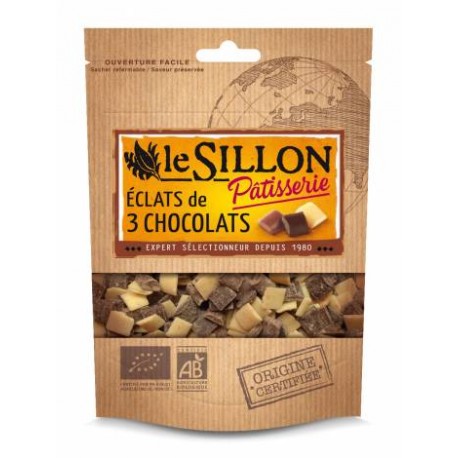 Mélange pour Muesli aux 3 chocolats - 250g - Le Sillon