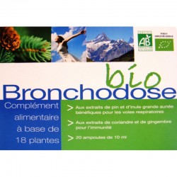 Bronchodose Bio - 20 ampoules - Nutrition Concept