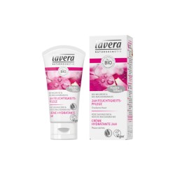 Crème Hydratante 24H Peaux sèches - 50mL - Lavera