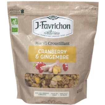 Muesli Croustillant Badiane Coriandre Gingembre 500g-Joseph Favrichon