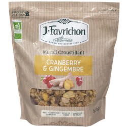 Muesli Croustillant Badiane Coriandre Gingembre 500g-Joseph Favrichon