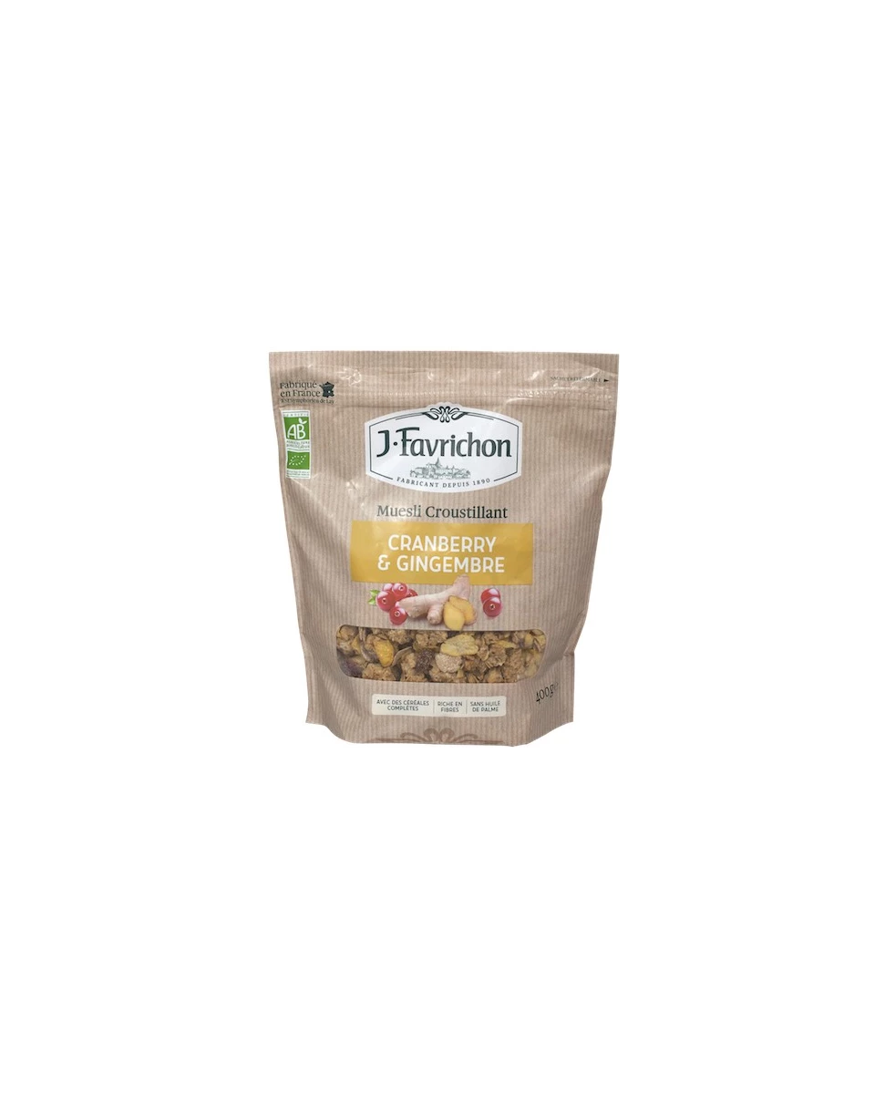 Muesli Croustillant Badiane Coriandre Gingembre 500g-Joseph Favrichon