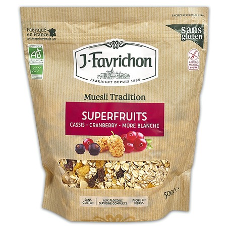 Muesli Tradition Superfruits 400g-Joseph Favrichon