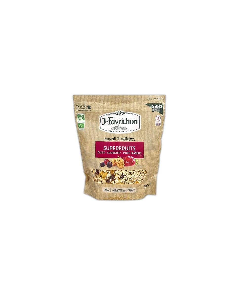Muesli Tradition Superfruits 400g-Joseph Favrichon