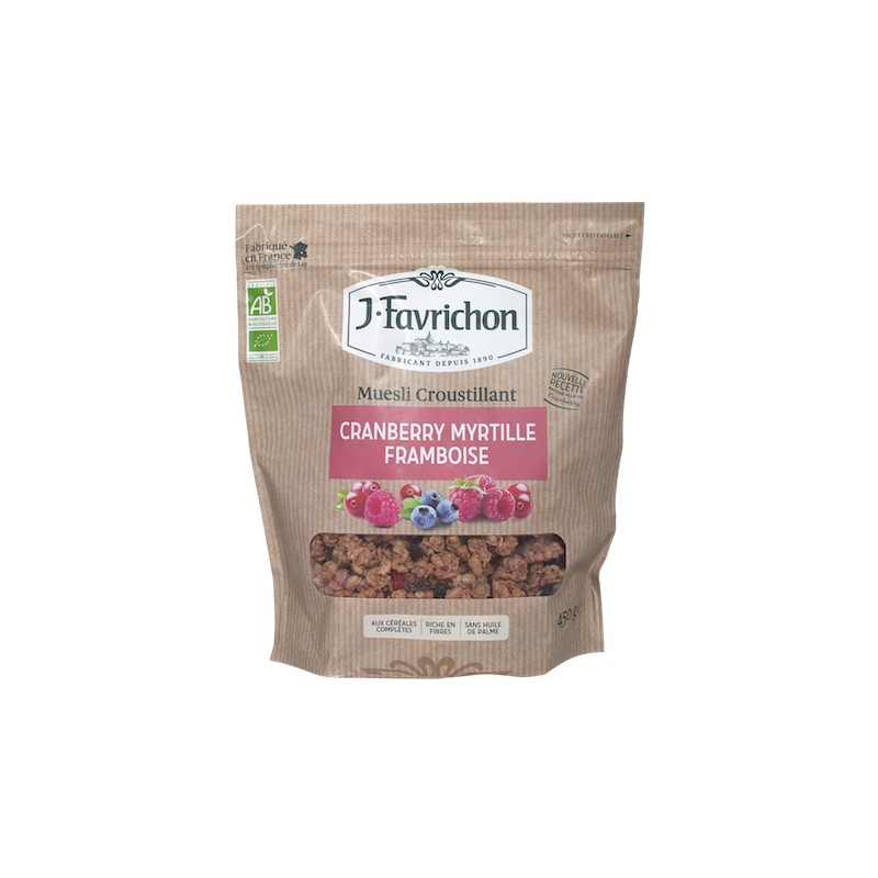 Flakes 3 Chocolats Sans Gluten 400 g Joseph Favrichon