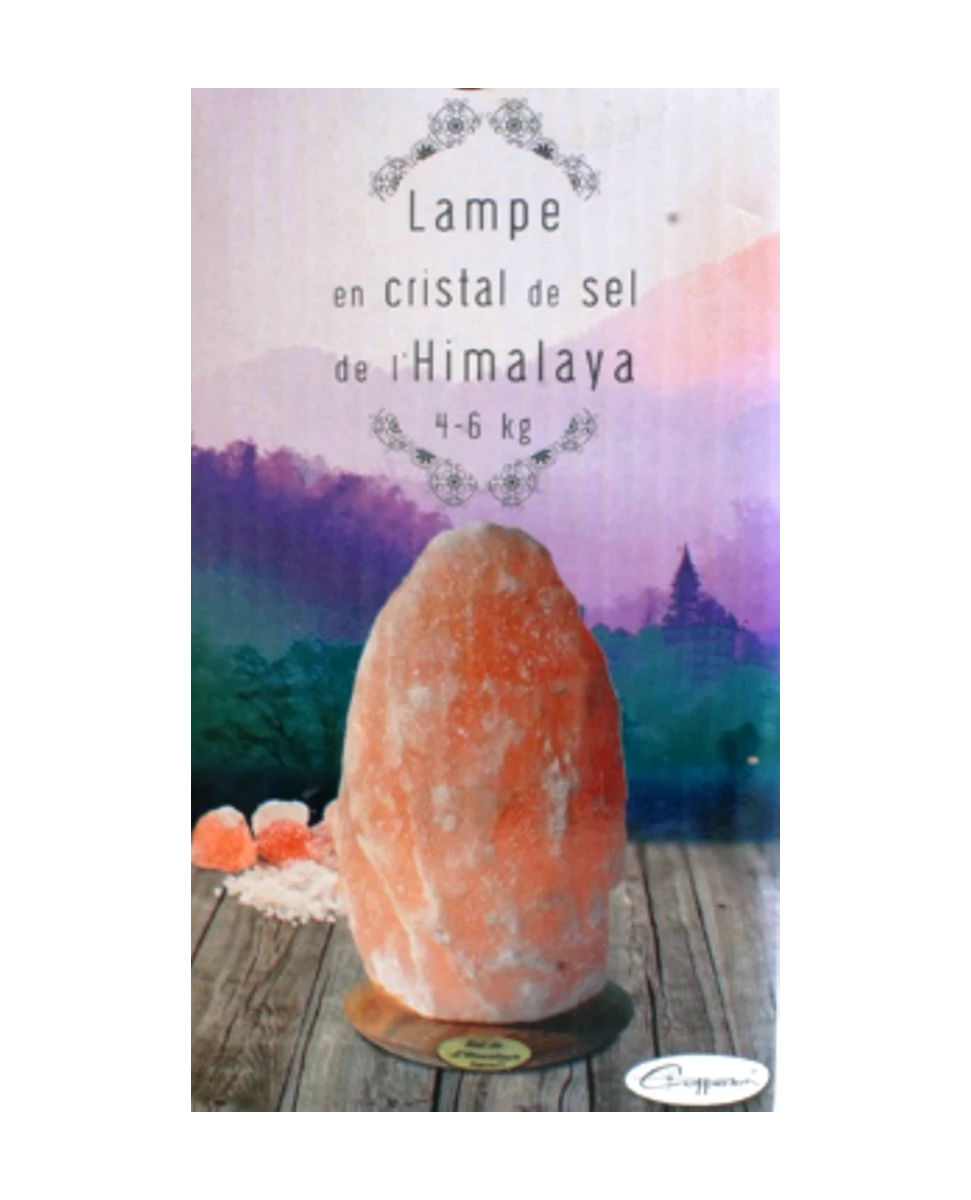Lampe en Cristal de Sel (Brute) - Copperson - 4-6 kg
