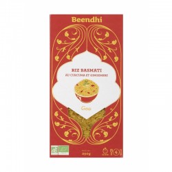 Riz au Curcuma et Gingembre Façon Goa 250g-Beendhi